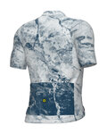 ALÉ jersey de manga corta - MARBLE PR-E - blanco/azul