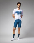 ALÉ jersey de manga corta - SAUVAGE PR-E - blanco/azul