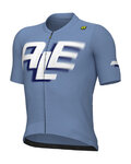 ALÉ jersey de manga corta - SAUVAGE PR-E - azul/blanco