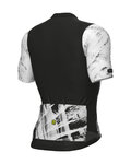 ALÉ jersey de manga corta - PALM PR-E - negro/blanco