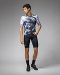ALÉ jersey de manga corta - PALM PR-E - negro/blanco