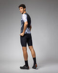 ALÉ jersey de manga corta - PALM PR-E - negro/blanco