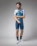 ALÉ jersey de manga corta - PALM PR-E - blanco/azul