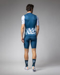 ALÉ jersey de manga corta - PALM PR-E - blanco/azul