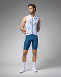 ALÉ maillot sin mangas - MIRROR PR-E - blanco/azul