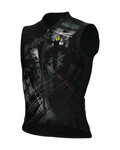 ALÉ maillot sin mangas - MIRROR PR-E - negro/gris