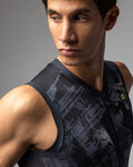 ALÉ maillot sin mangas - MIRROR PR-E - negro/gris