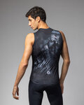 ALÉ maillot sin mangas - MIRROR PR-E - negro/gris