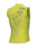 ALÉ maillot sin mangas - MIRROR PR-E - amarillo