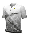 ALÉ jersey de manga corta - QURTZ PR-E - blanco/gris