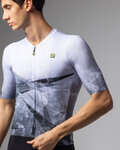 ALÉ jersey de manga corta - QURTZ PR-E - blanco/gris