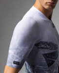 ALÉ jersey de manga corta - QURTZ PR-E - blanco/gris