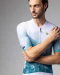 ALÉ jersey de manga corta - QURTZ PR-E - blanco/verde