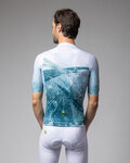 ALÉ jersey de manga corta - QURTZ PR-E - blanco/verde