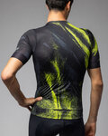 ALÉ jersey de manga corta - TRACE PRAGMA - verde/negro