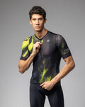ALÉ jersey de manga corta - TRACE PRAGMA - verde/negro