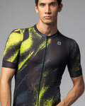 ALÉ jersey de manga corta - TRACE PRAGMA - verde/negro