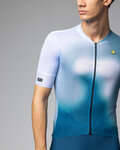 ALÉ jersey de manga corta - FLASH PR-E - azul/blanco