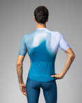 ALÉ jersey de manga corta - FLASH PR-E - azul/blanco
