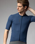 ALÉ jersey de manga corta - COLOR BLOCK OFF ROAD PRAGMA - azul