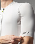 ALÉ jersey de manga corta - COLOR BLOCK OFF ROAD PRAGMA - marfil