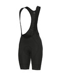 ALÉ pantalones cortos de tirantes - STRADA 2.0 PR-E - negro