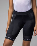ALÉ pantalones cortos sin tirantes - STRADA 2.0 PR-E - negro/blanco