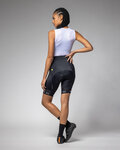 ALÉ pantalones cortos sin tirantes - STRADA 2.0 PR-E - negro/blanco
