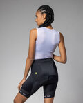 ALÉ pantalones cortos sin tirantes - STRADA 2.0 PR-E - negro/blanco