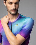 ALÉ jersey de manga corta - AURORA PR-E - rosa/azul/turquesa