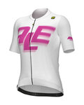 ALÉ jersey de manga corta - SAUVAGE PR-E - blanco/rosa
