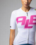 ALÉ jersey de manga corta - SAUVAGE PR-E - blanco/rosa