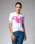 ALÉ jersey de manga corta - SAUVAGE PR-E - blanco/rosa