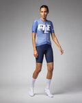 ALÉ jersey de manga corta - SAUVAGE PR-E - azul/blanco
