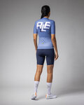 ALÉ jersey de manga corta - SAUVAGE PR-E - azul/blanco