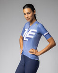 ALÉ jersey de manga corta - SAUVAGE PR-E - azul/blanco