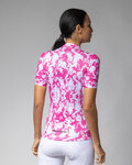 ALÉ jersey de manga corta - ESSENZA PRAGMA - blanco/rosa