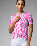 ALÉ jersey de manga corta - ESSENZA PRAGMA - blanco/rosa