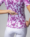ALÉ jersey de manga corta - ESSENZA PRAGMA - blanco/púrpura