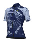ALÉ jersey de manga corta - PALM PR-E - azul/púrpura