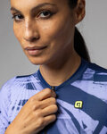 ALÉ jersey de manga corta - PALM PR-E - azul/púrpura
