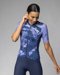 ALÉ jersey de manga corta - PALM PR-E - azul/púrpura