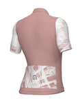 ALÉ jersey de manga corta - PALM PR-E - rosa/blanco