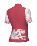 ALÉ jersey de manga corta - PALM PR-E - rojo/blanco