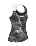 ALÉ maillot sin mangas - MARBLE PRAGMA - negro/blanco