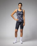 ALÉ maillot sin mangas - MARBLE PRAGMA - negro/blanco
