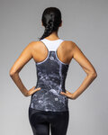 ALÉ maillot sin mangas - MARBLE PRAGMA - negro/blanco
