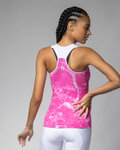 ALÉ maillot sin mangas - MARBLE PRAGMA - rosa/blanco