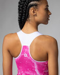 ALÉ maillot sin mangas - MARBLE PRAGMA - rosa/blanco
