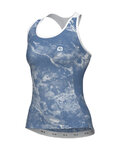 ALÉ maillot sin mangas - MARBLE PRAGMA - azul claro/blanco